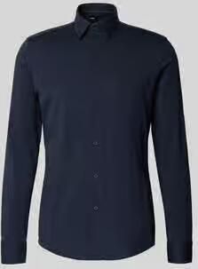 BOSS BLACK Heren Overhemden P-hank-s-kent-c1-222 Zwart - Foto 5