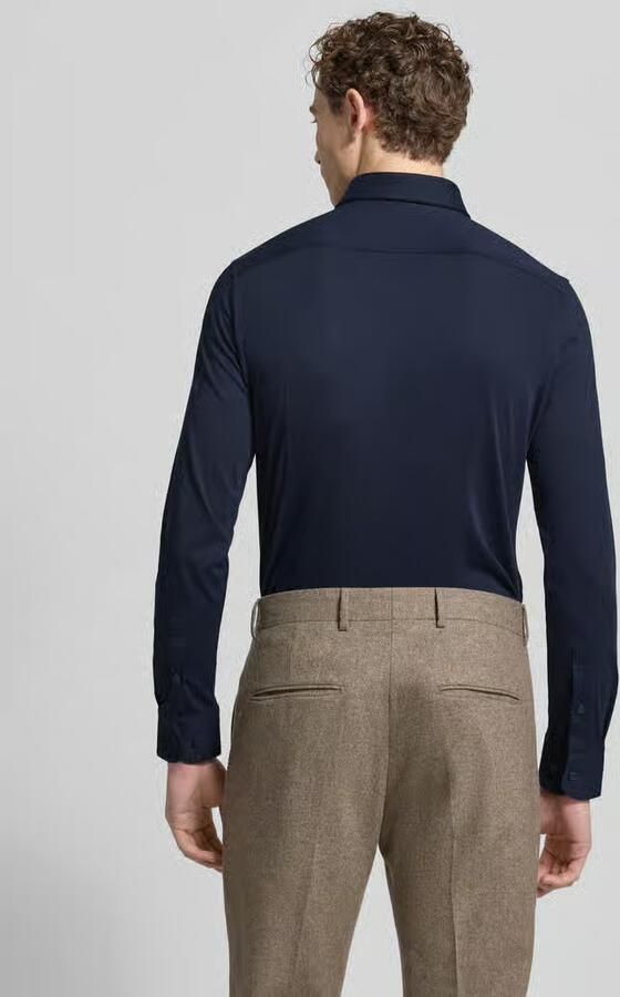 BOSS BLACK Heren Overhemden P-hank-s-kent-c1-222 Zwart - Foto 6