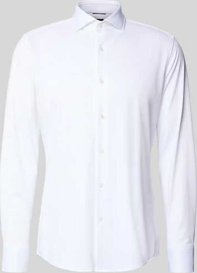 Boss slim fit zakelijk overhemd van ademend materiaal model 'P-HANK-SPREAD' - Foto 2