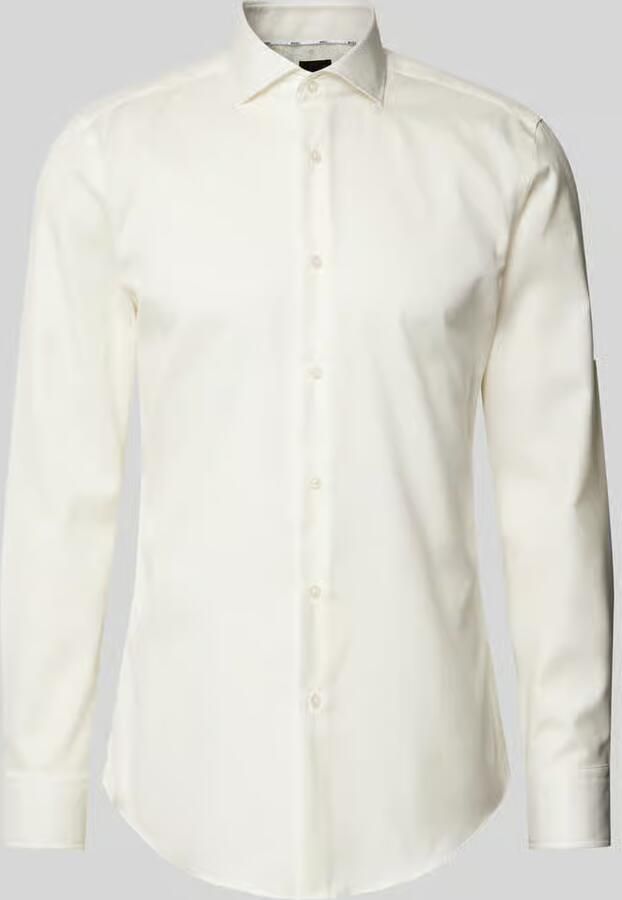 Boss Slim fit zakelijk overhemd van fijn twill - Foto 2