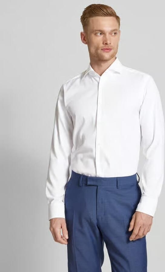 Boss Slim fit zakelijk overhemd van fijn twill - Foto 2