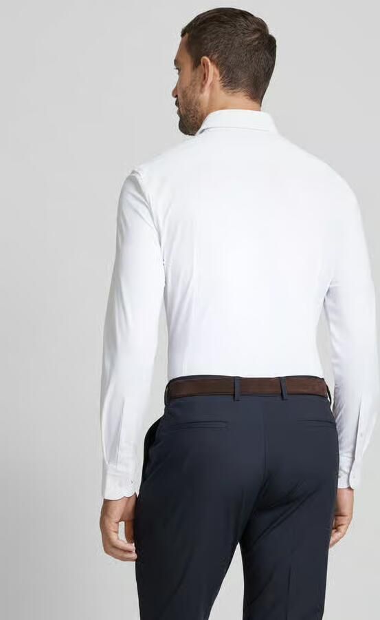 Hugo Boss Herenblouse van blauwe viscose Performance collectie Blue Heren - Foto 17