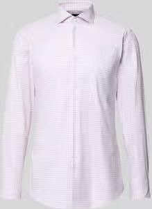 Boss slim fit zakelijk overhemd van katoenmix model 'H-HANK-SP-B1-C1-261'