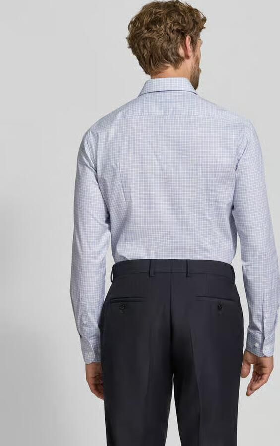 Boss Slim fit zakelijk overhemd van katoenmix model 'H-HANK-SP' - Foto 2