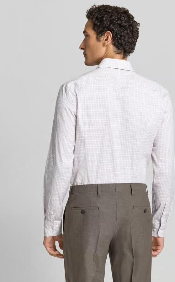 Boss Slim fit zakelijk overhemd van katoenmix model 'H-HANK-SP' - Foto 2