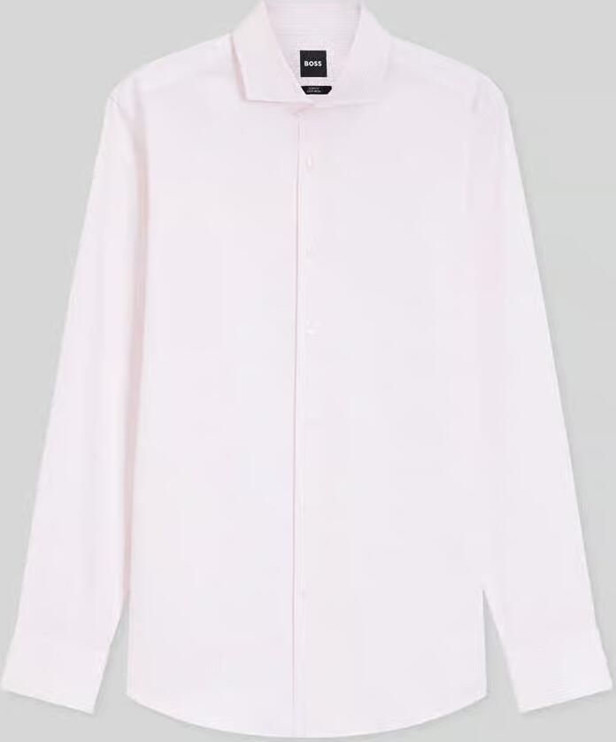 Boss slim fit zakelijk overhemd van katoenmix model 'HANK-SP' - Foto 2