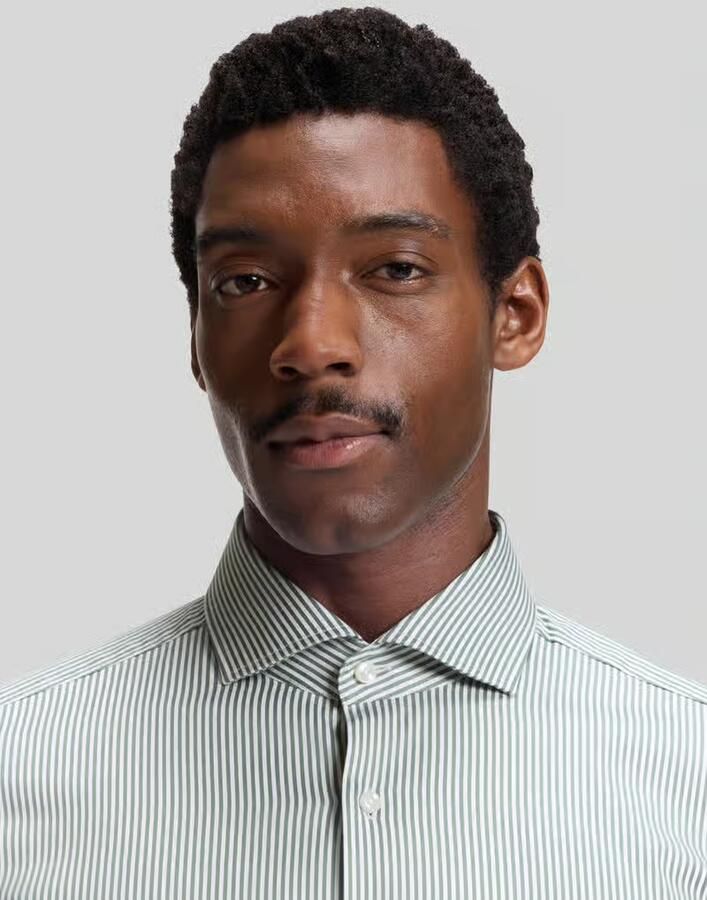 Boss slim fit zakelijk overhemd van katoenmix model 'HANK-SP'