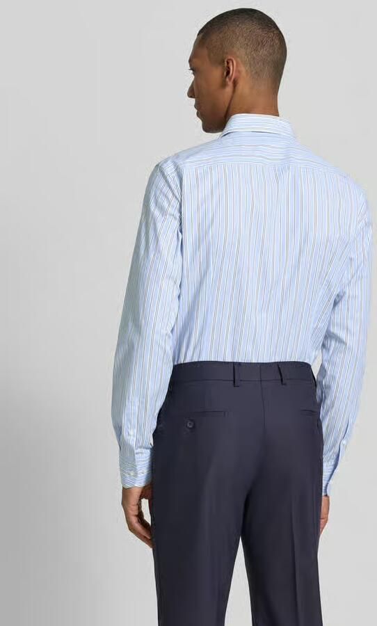 Boss slim fit zakelijk overhemd van katoenmix model 'HANK-SP' - Foto 2