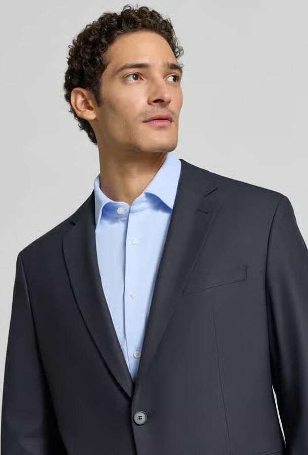 Boss Slim Fit zakelijk overhemd van katoenmix model 'P-Hank-K-261'