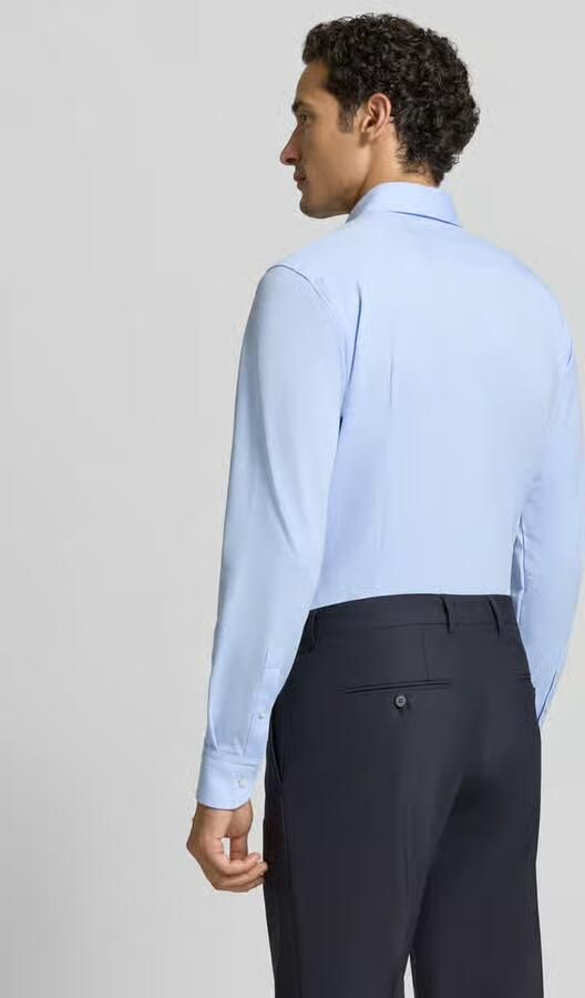 Boss Slim Fit zakelijk overhemd van katoenmix model 'P-Hank-K-261' - Foto 3