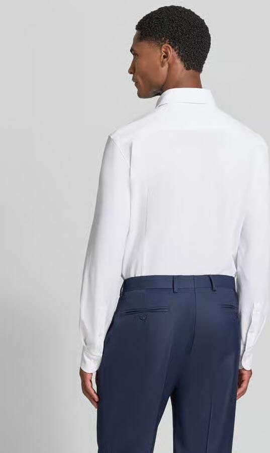 Boss Slim Fit zakelijk overhemd van katoenmix model 'P-Hank-K-261' - Foto 3