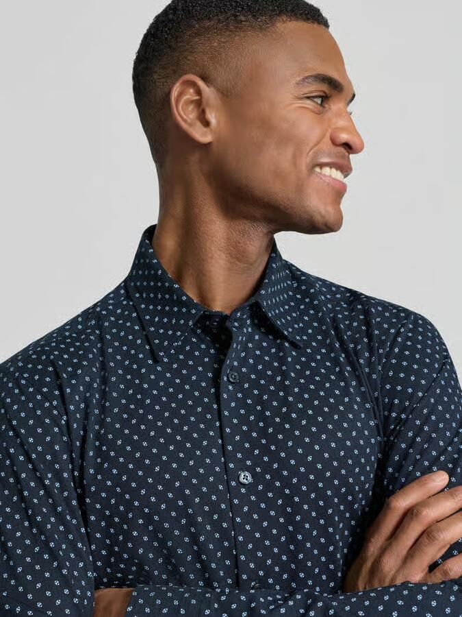 Boss Slim fit zakelijk overhemd van katoenmix model 'P-ROAN-K-F-261' - Foto 2