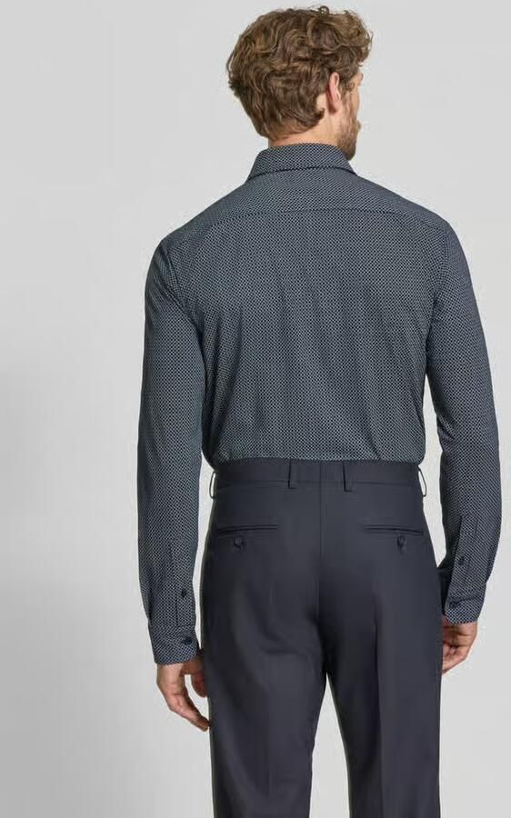 Boss Slim fit zakelijk overhemd van katoenmix model 'P-ROAN-K-F-263' - Foto 2