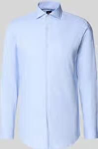 Boss slim fit zakelijk overhemd van met extra lange mouw model 'H-HANK-SP-C1'