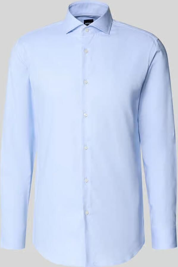 Boss slim fit zakelijk overhemd van met extra lange mouw model 'H-HANK-SP-C1' - Foto 2