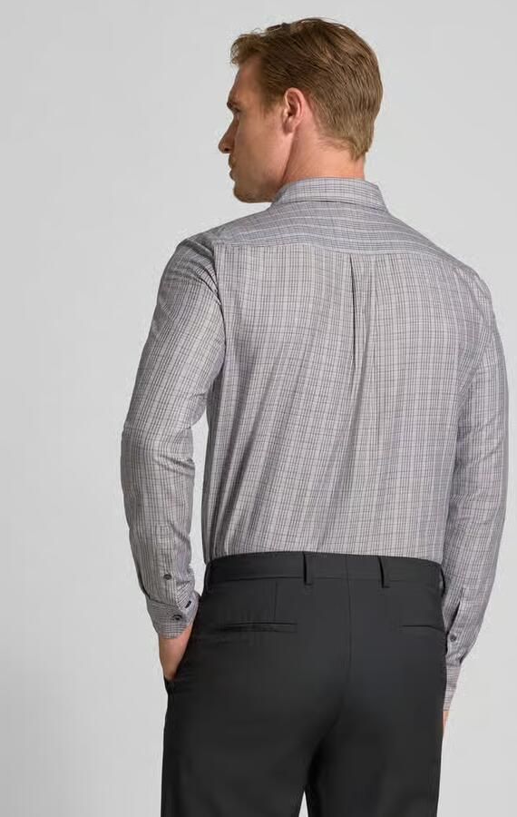 Boss Slim fit zakelijk overhemd van premium materiaal model 'HANK'
