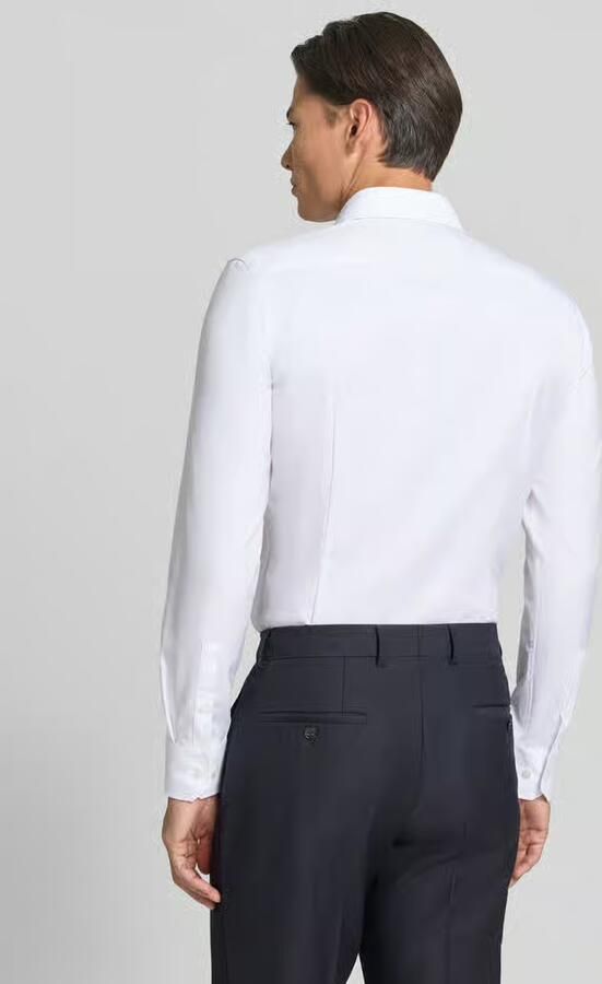 Boss Slim fit zakelijk overhemd van pure katoen model 'H-HANK-SP-B1-C1-263' - Foto 5