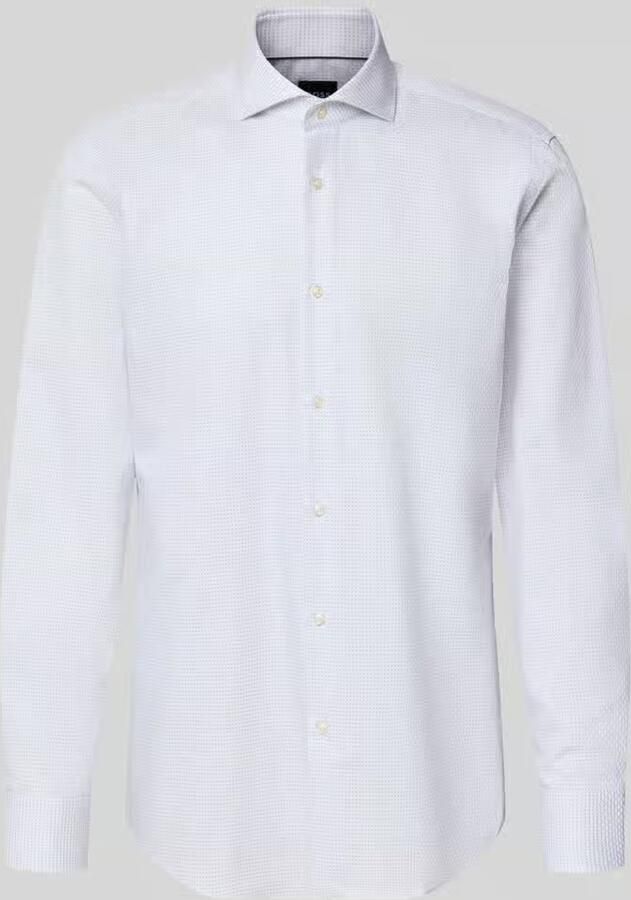 Boss Slim fit zakelijk overhemd van pure katoen model 'HANK' - Foto 1