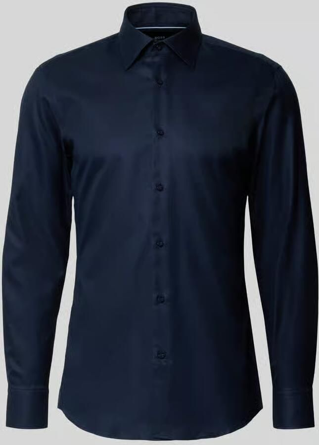 Boss slim fit zakelijk overhemd van puur katoen model 'H-HANK-K' - Foto 2