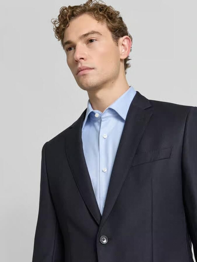 Boss slim fit zakelijk overhemd van puur katoen model 'H-HANK-K' - Foto 2