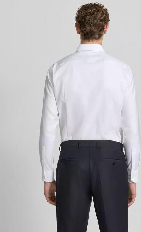 Boss slim fit zakelijk overhemd van puur katoen model 'H-HANK-K' - Foto 3