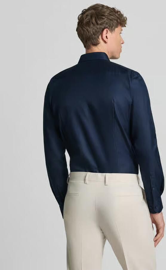 Boss slim fit zakelijk overhemd van puur katoen model 'H-HANK-K' - Foto 2