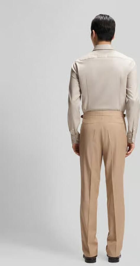 Boss slim fit zakelijk overhemd van puur katoen model 'H-HANK-K' - Foto 2