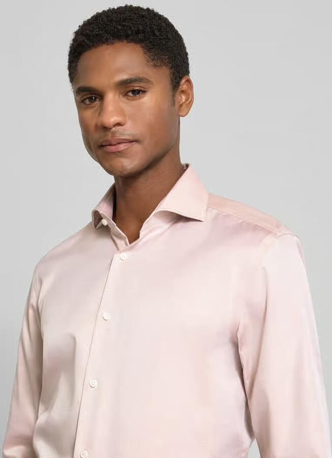 Boss slim fit zakelijk overhemd van puur katoen model 'H-HANK-SP-B1'
