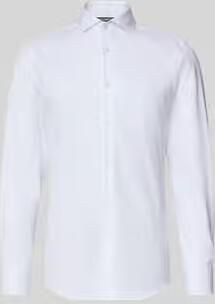 Boss Slim fit zakelijk overhemd van pure katoen model 'H-HANK-SP-B1-C1-263'