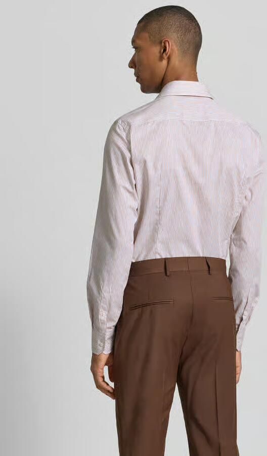 Boss slim fit zakelijk overhemd van puur katoen model 'H-HANK-SP-B1' - Foto 2