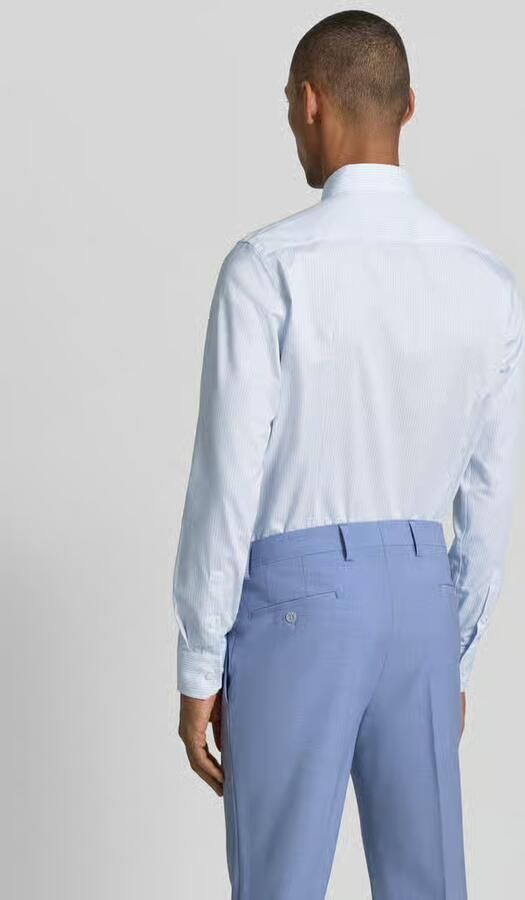 Boss slim fit zakelijk overhemd van puur katoen model 'H-HANK-SP-B1' - Foto 2