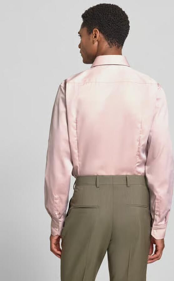 Boss slim fit zakelijk overhemd van puur katoen model 'H-HANK-SP-B1' - Foto 2