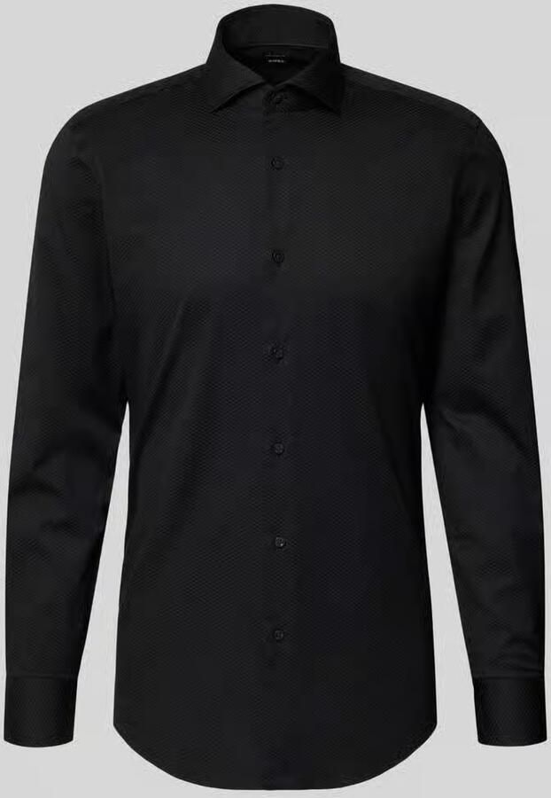 Boss slim fit zakelijk overhemd van puur katoen model 'H-HANK-SP' - Foto 2