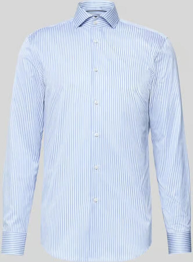 Boss Slim fit zakelijk overhemd van puur katoen model 'HANK'