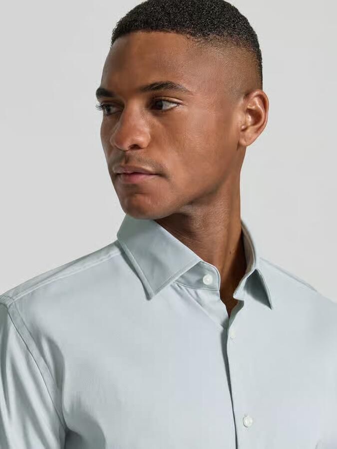 Boss Slim fit zakelijk overhemd van stretch model 'P-HANK-SPREAD-C1-222' - Foto 2
