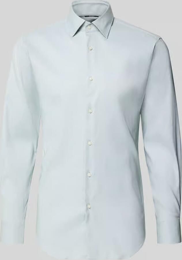 Boss Slim fit zakelijk overhemd van stretch model 'P-HANK-SPREAD-C1-222'
