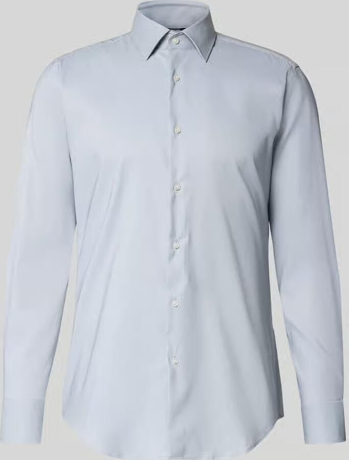 Boss Slim fit zakelijk overhemd van stretch model 'P-HANK-SPREAD-C1-222'