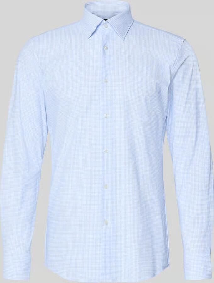 Boss slim fit zakelijk overhemd van super-stretch jersey model 'P-HANK' - Foto 2