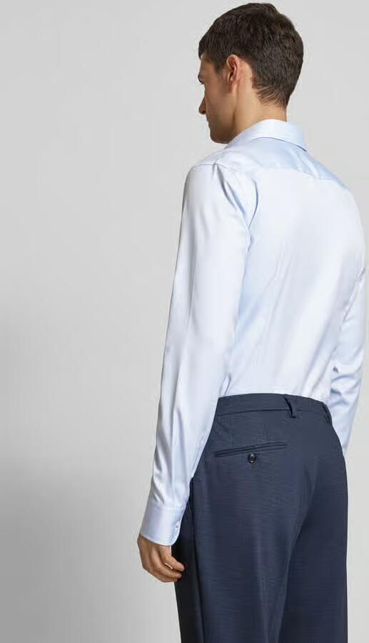 Boss Slim fit zakelijk overhemd van twill
