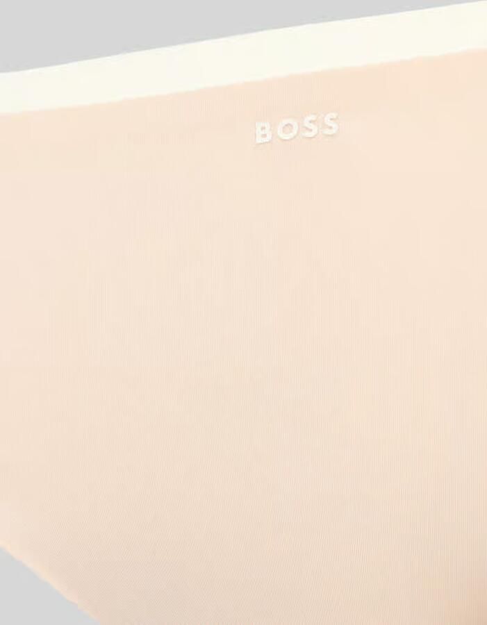 Boss Slip met contrastgarnering van microvezel model 'HIPSTER_B.MIRAGE'