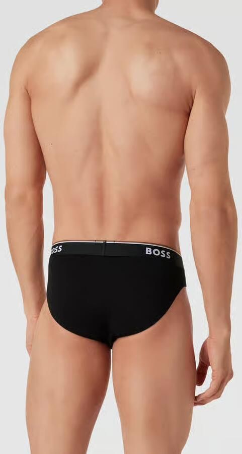 Hugo Boss Elastische Katoenen Briefs Multipack 3-Pack Multicolor Heren - Foto 14