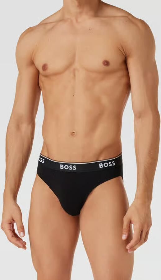 Hugo Boss Elastische Katoenen Briefs Multipack 3-Pack Multicolor Heren - Foto 15
