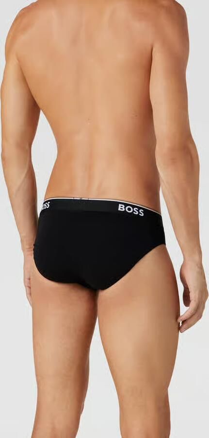 Boss Slip met labeldetails in een set van 3 stuks model 'Power'