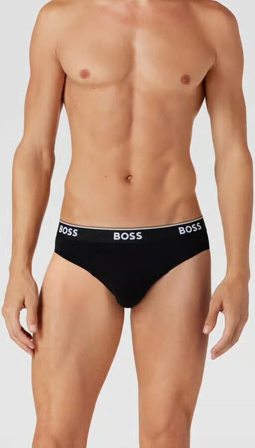 Boss Slip met labeldetails in een set van 3 stuks model 'Power' - Foto 2