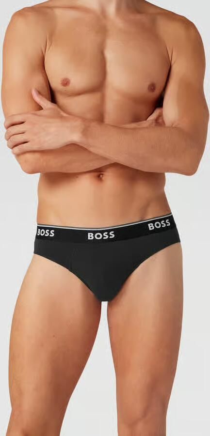 Boss Slip met labeldetails in een set van 3 stuks model 'Power' - Foto 2