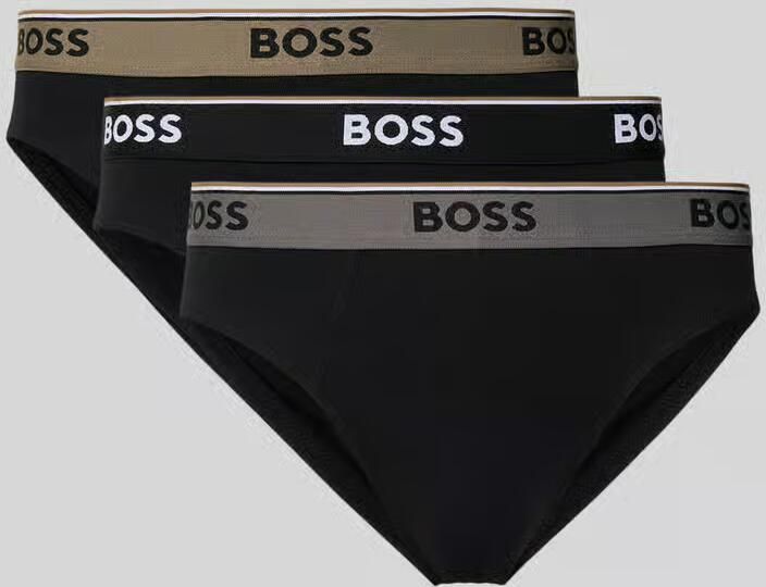 Boss Slip van katoenmix in een set van 3 stuks