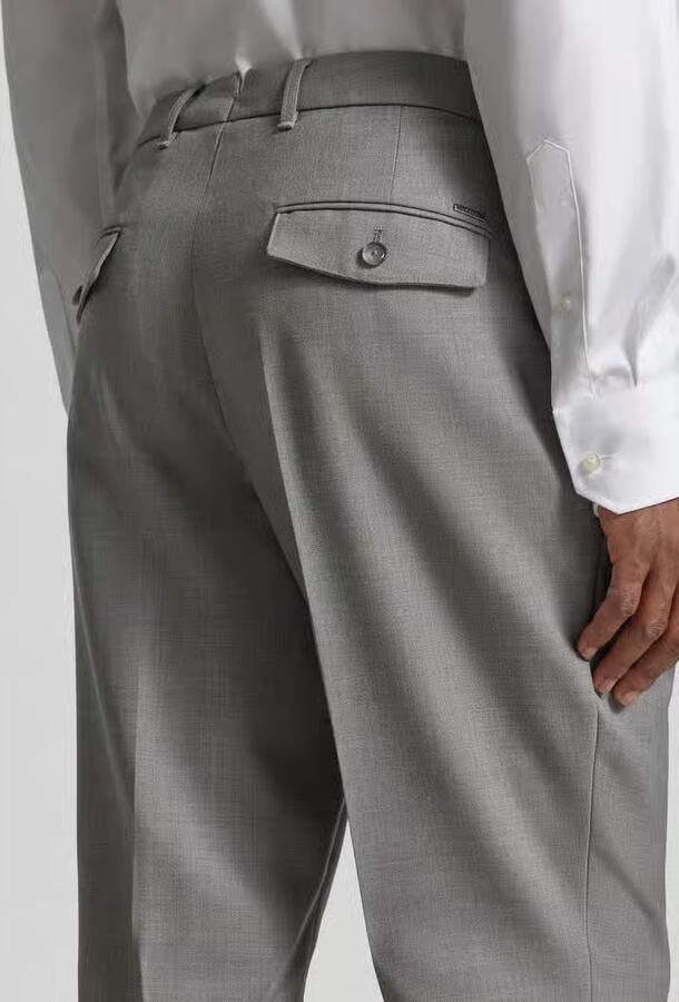 Boss Smalle broek van zuivere scheerwol model 'H-Perin' - Foto 2