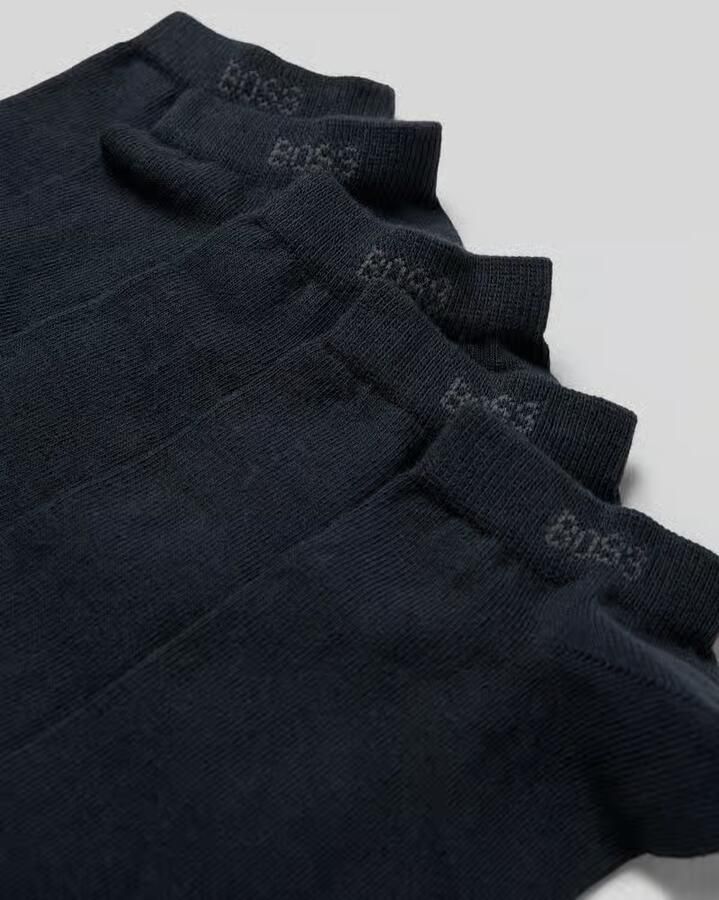 Boss Sneakersokken met labelopschrift model 'Uni Color' - Foto 2