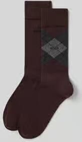 Boss Sokken van katoenmix in een set van 2 model 'ARGYLE'