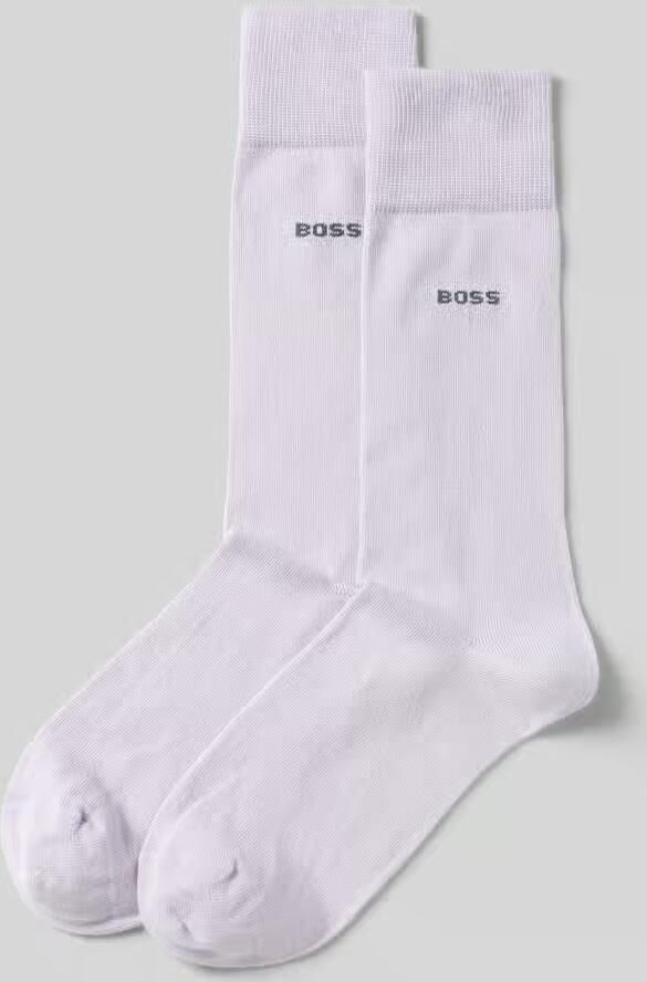 Boss Sokken van katoenmix in een set van 2 paar - Foto 2